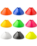 Marking cones (9 colors) - set of 10 Training Equipment